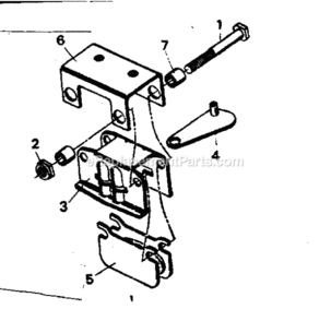 Page E Diagram and Parts List for 502257043  Craftsman Lawn Tractor