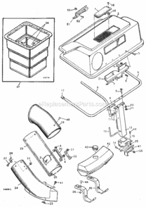 Page G Diagram and Parts List for 502257330  Craftsman Lawn Tractor