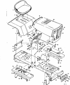 Part Location Diagram of 21689 Craftsman Seat