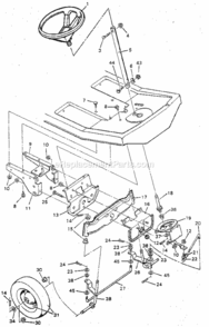Part Location Diagram of 91996 Generac VENTURI-20IN