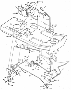 Page E Diagram and Parts List for 502259120  Craftsman Lawn Tractor