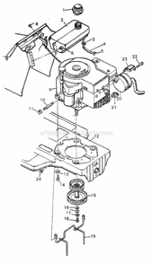 Part Location Diagram of 44X545 Craftsman Decal