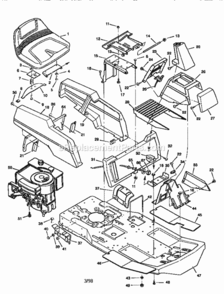 Part Location Diagram of 56646 Generac OBS PANEL FABRICATN
