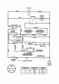 Page G Diagram and Parts List for 502270211  Craftsman Lawn Tractor