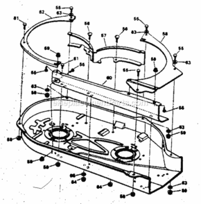 Page B Diagram and Parts List for 50249380  Craftsman Lawn Tractor Accessories