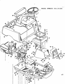 Part Location Diagram of 21283 Craftsman Console Cap
