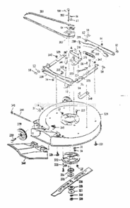 Page C Diagram and Parts List for 50281373  Craftsman Lawn Tractor