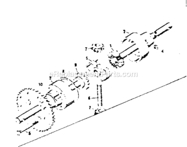 Part Location Diagram of 400008 Craftsman Sprocket