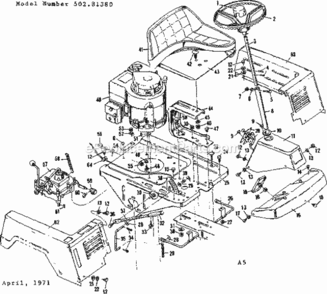 Part Location Diagram of 20750 Craftsman Control