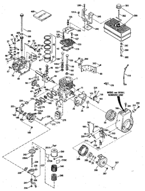 Part Location Diagram of 35834 Craftsman Tank bracket