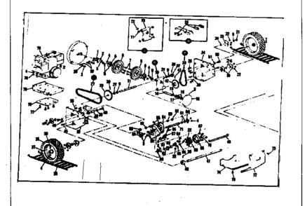Part Location Diagram of 41682 Craftsman Engine mount plate