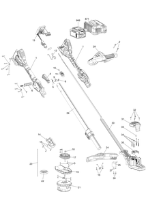 Diagram Diagram and Parts List for CMCST920M1 Type 1 Craftsman Lawn Mower