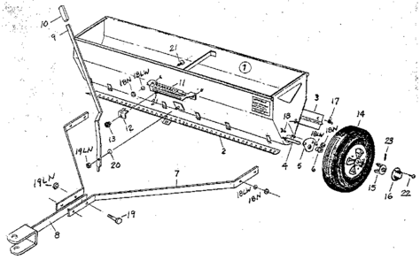Replacement Parts Diagram and Parts List for 610241941  Craftsman Lawn Tractor