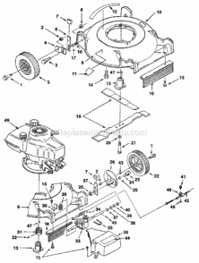 Part Location Diagram of JA-33946-0 Craftsman Label