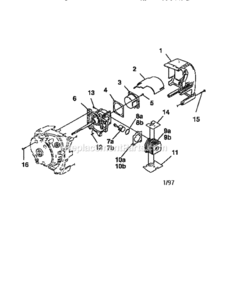 Part Location Diagram of 82590 Generac ADAPTOR CARBURATOR INTAKE
