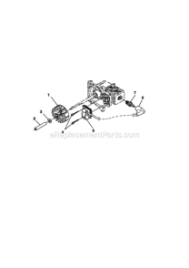 Page B Diagram and Parts List for 517797942  Craftsman Leaf Blower / Vacuum
