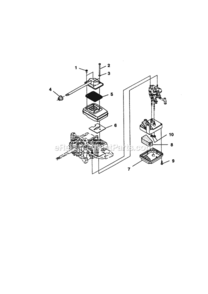 Page C Diagram and Parts List for 517797942  Craftsman Leaf Blower / Vacuum