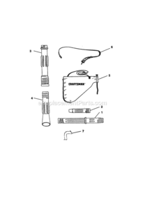 Page I Diagram and Parts List for 517797942  Craftsman Leaf Blower / Vacuum