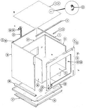 Part Location Diagram of 703419 Briggs and Stratton Panel-control