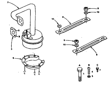 Part Location Diagram of 17210806 Craftsman Thread-forming screw, 8-pack