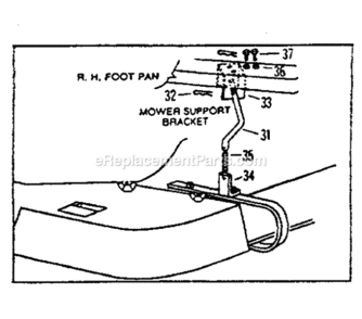 Page C Diagram and Parts List for 521244701  Craftsman Leaf Blower / Vacuum