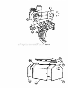 Page A Diagram and Parts List for 521244712  Craftsman Leaf Blower / Vacuum