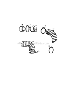 Page B Diagram and Parts List for 521244913  Craftsman Leaf Blower / Vacuum