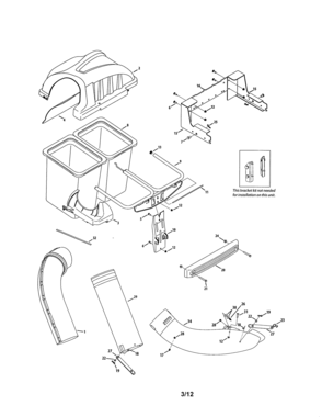 Part Location Diagram of 783-06168 MTD Plate-mtg support