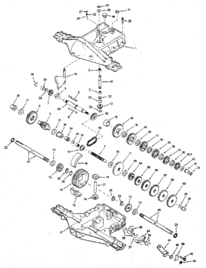 Part Location Diagram of 772101 Tecumseh USE 00772110