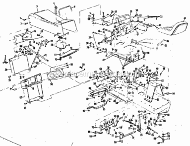 Part Location Diagram of 42883 Generac Element, Foam Pre-Cleaner