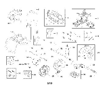 Main unit Diagram and Parts List for CMXGWAS021028  Craftsman Pressure Washer