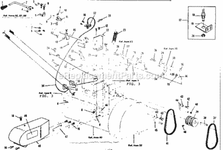 Part Location Diagram of 48394 Craftsman Handle