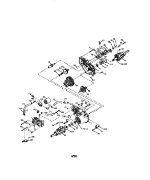 Transaxle No. 222-3010l Diagram and Parts List for 917222-3010L  Craftsman Lawn Tractor