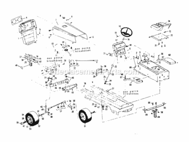 Part Location Diagram of 43970 Craftsman Fender