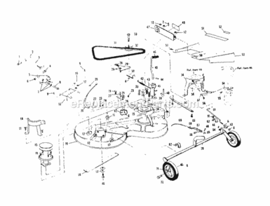 Part Location Diagram of 782971MA Craftsman Single Blade