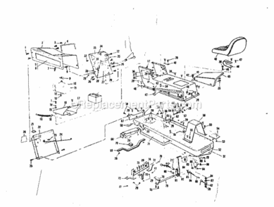 Part Location Diagram of 44934 Craftsman Arm