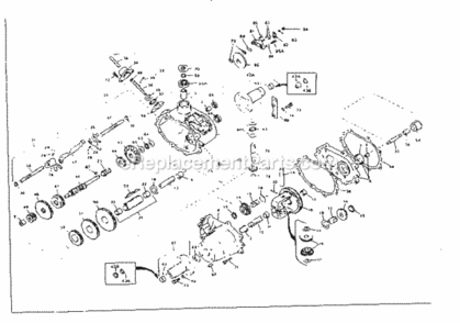 Page F Diagram and Parts List for 53625094  Craftsman Lawn Tractor