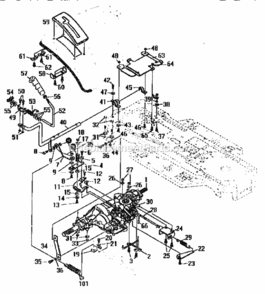 Part Location Diagram of 57157MA Murray Washer