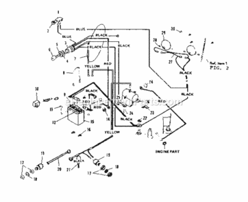 Part Location Diagram of 49115 Craftsman Harness