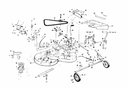 Part Location Diagram of 49059 Craftsman Hitch