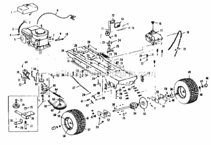Part Location Diagram of 49276MA Craftsman Spring 3/4 O