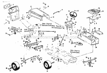 Part Location Diagram of 49304 Craftsman Spindle
