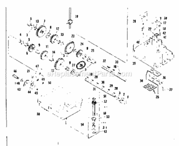 Page E Diagram and Parts List for 536255112  Craftsman Lawn Tractor