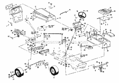 Part Location Diagram of 42815 Craftsman Washer