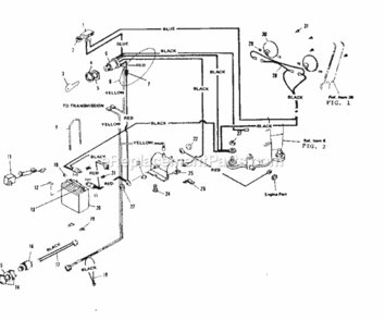 Part Location Diagram of 48406 Generac OBS CARRYING HANDLE