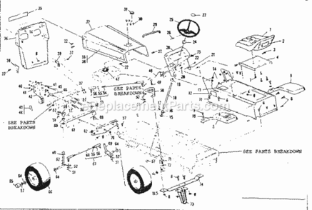 Part Location Diagram of 67993 Generac COMP CORNER POST