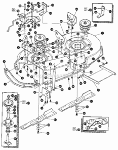 Page I Diagram and Parts List for 536255880  Craftsman Lawn Tractor