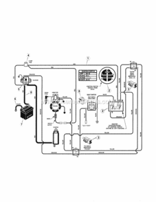 Page G Diagram and Parts List for 536270270  Craftsman Lawn Tractor