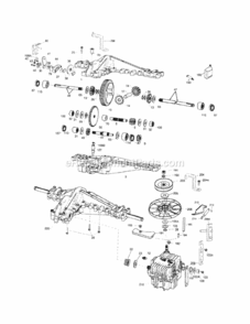 Page H Diagram and Parts List for 536270280  Craftsman Lawn Tractor