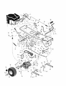 Part Location Diagram of 1401300 Craftsman Torque Strap Brkt